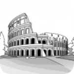 Logo of Draw Landmarks android Application 