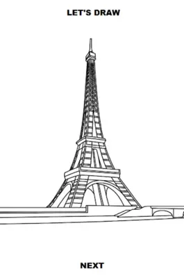 Draw Landmarks android App screenshot 1